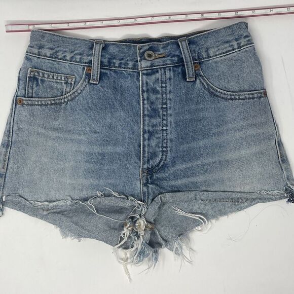 Lucky Brand Embroidered cutoffs shorts Sz 00/24 - Picture 1 of 5
